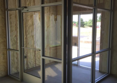 Entry Commercial / Retail glass installation near Traverse City, MI